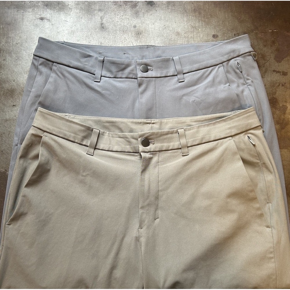 Lululemon Commission Pant (2) Slim 36x28 Warpstreme LM5A51S Athleisure Golf
